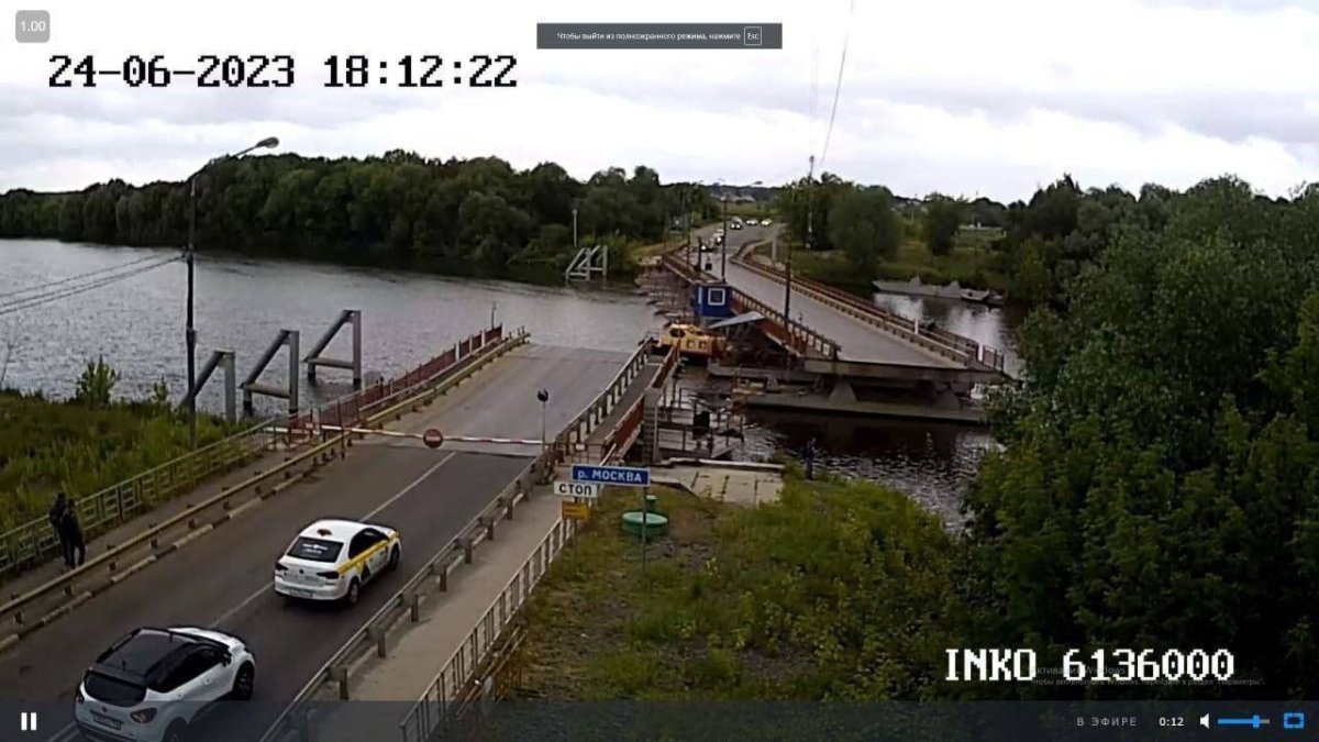 VIDEO. Autoritățile ruse au distrus autostrăzi pentru a împiedica avansul trupelor lui Prigojin spre Moscova