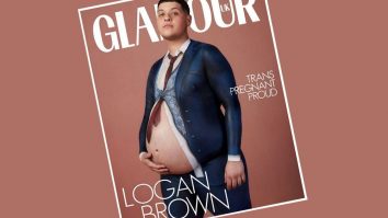 FOTO. Un bărbat transgender însărcinat a apărut pe coperta revistei Glamour