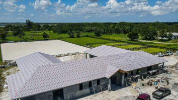 FOTO. Cum arată cea mai mare clădire printată 3D din lume? Hambarul de lux va fi inaugurat în august