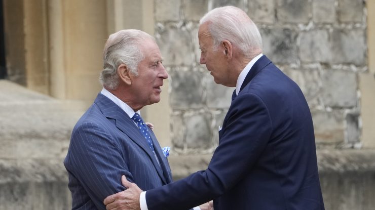 Joe Biden, la prima întâlnire cu Regele Charles al III-lea după încoronare: Suntem puternici ca o stâncă