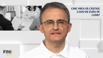 Fini sunt! Cine vrea să câștige 2.000 de euro net pe lună?