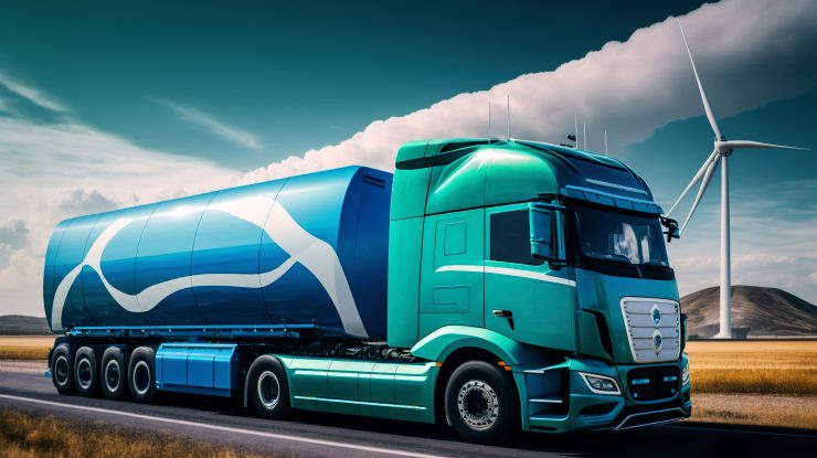 Cum ar putea un camion alimentat cu hidrogen care emite doar apă să lupte împotriva schimbărilor climatice? Marea Britanie a început testele