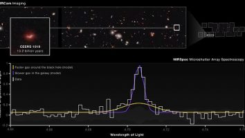 Telescopul spațial James Webb a descoperit o gaură neagră veche de 13.2 miliarde de ani. Ce spun cercetătorii