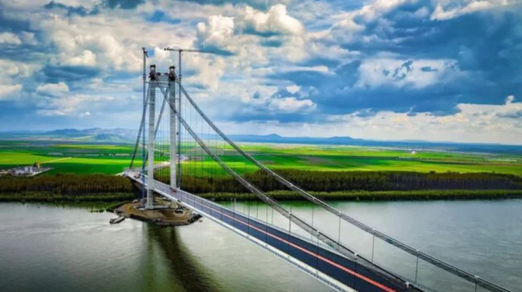 VIDEO. Podul de la Brăila a fost inaugurat astăzi. Ce trebuie să știi despre Golden Gate de România: Circulația, închisă în timpul nopții de luni până vineri