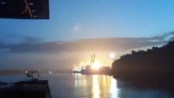 VIDEO. Război la granița României. Atac cu drone asupra portului Reni. Şase nave româneşti au traversat Dunărea de urgenţă spre malul românesc