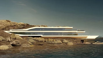 „Quiet luxury” ajunge în arhitectură. Cum arată vila care „iese dintre stânci”