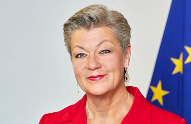 Comisarul european Ylva Johannon susține că aderarea Bulgariei și a României la spațiul Schengen reprezintă un obiectiv prioritar al Comisiei Europene