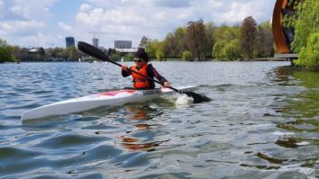 Sandra Paul ia aurul la kaiac: Vreau să aduc medalii de aur și la Jocurile Olimpice