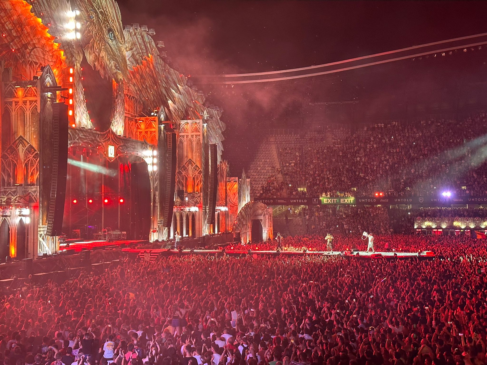 A doua zi de festival Untold 2023 a umplut arena până la refuz. Delia Matache și Olly Murs au făcut show incendiar