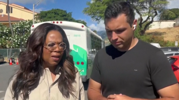 Oprah Winfrey vizitează insula Maui, grav devastată de incendii