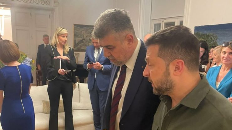 Ciolacu s-a întâlnit la Atena cu Zelenski: „România este alături de Ucraina. Susţinem începerea negocierilor de aderare la UE în acest an”