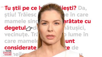 Sunt mamă singură și sigură. Un an de mame singure