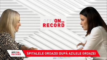 OFF/ON THE RECORD, 1 august. Invitat: Georgiana Iorgulescu, director executiv Centrul pentru Resurse Juridice