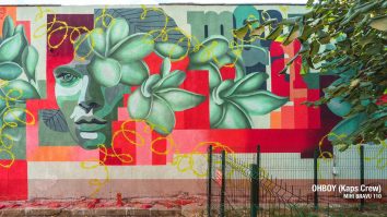 Bucureștiul prinde culoare prin graffiti. Arta urbană înfrumusețează gangurile blocurilor din Sectorul 2