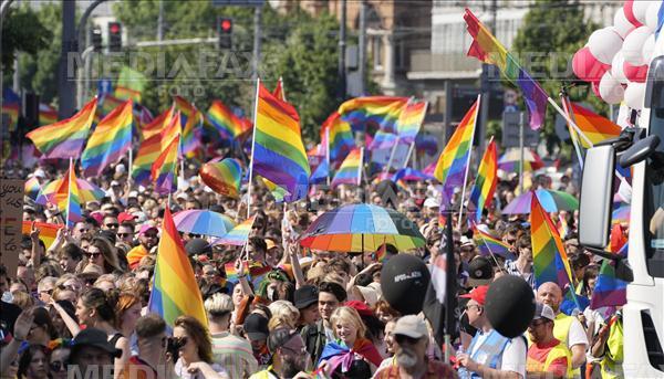 Bucurie într-un CLUB DE GAY din Bucureşti, după eşecul Referendumului. Nu  există familie tradiţională, tradiţional este porcul