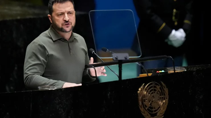 Zelenski cere Adunării Generale ONU să anuleze dreptul de veto al Rusiei. Președintele ucrainean a purtat negocieri cu von der Leyen și Iohannis