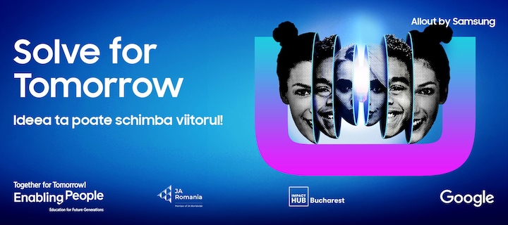 Competiția Solve for Tomorrow ajunge la a treia ediție. Echipa Spacemind Kingdom a creat o aplicație destinată adolescentelor