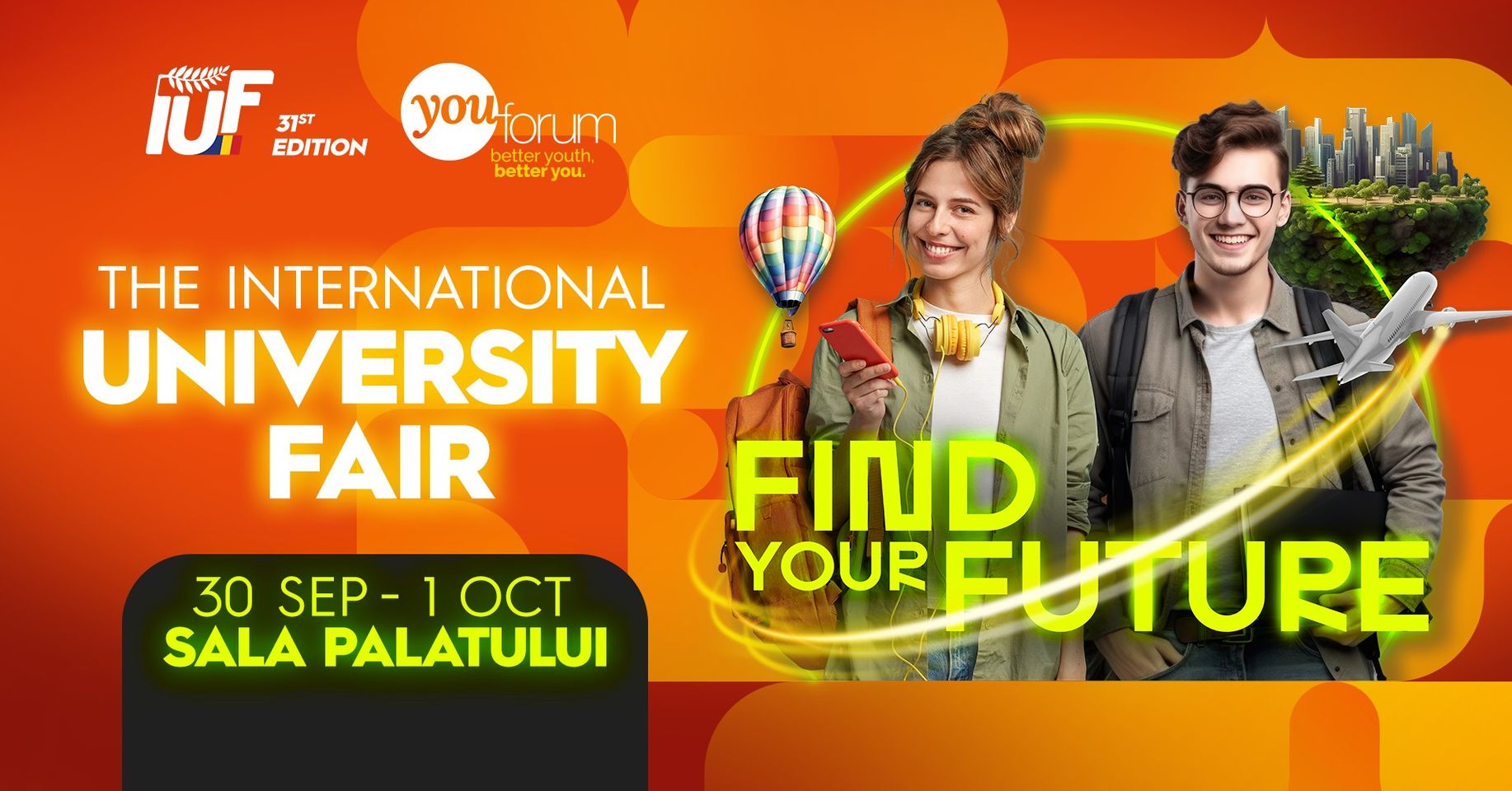 Târgul Internațional al Universităților revine la București. Facultăți din 12 țări europene vor fi prezente la Sala Palatului