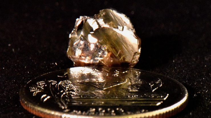 O zi de naștere norocoasă: O fetiță a găsit un diamant de 2,95 carate într-un parc