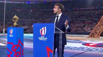 VIDEO. Emmanuel Macron a fost huiduit pe Stade de France. Discursul președintelui francez
