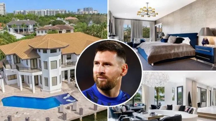 FOTO. Messi a cumpărat o nouă casă în Miami. Cum arată vila de 10,8 milioane de dolari
