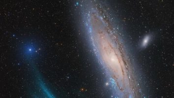 O fotografie a unui arc de plasmă uriaș de lângă Galaxia Andromeda a câștigat Premiul de Fotografie Astronomică de anul acesta