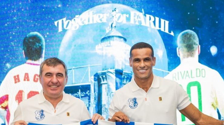 Rivaldo Ferreira a preluat 10% din acțiunile clubului Farul Constanța. Hagi: „Este nevoie de parteneri puternici”