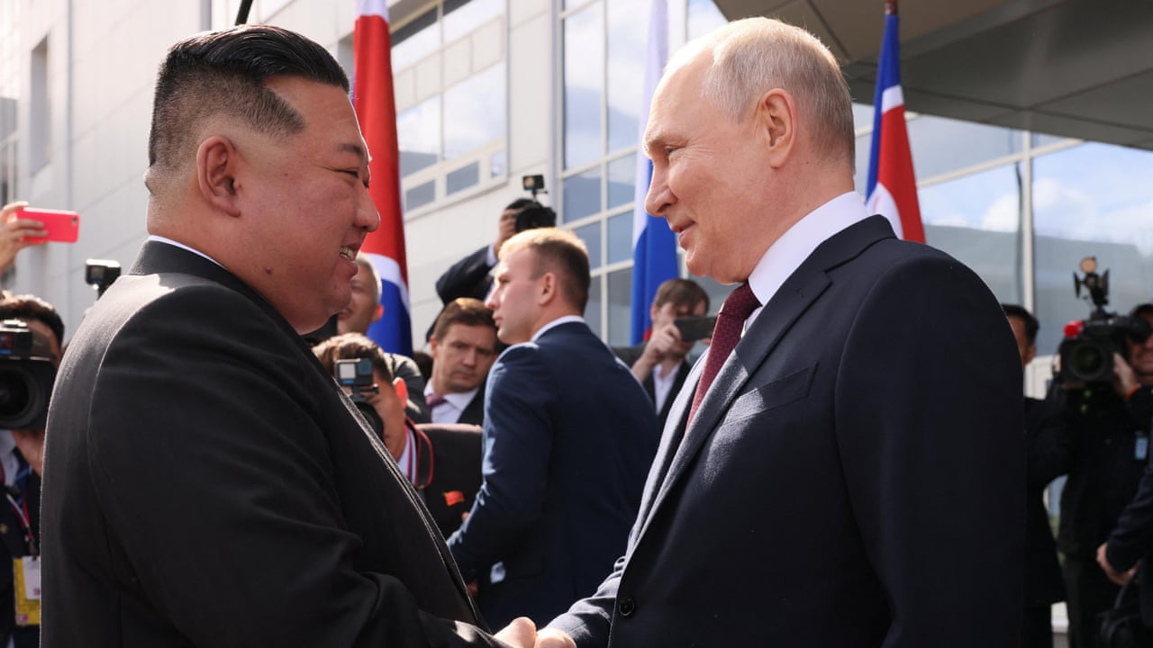Vladimir Putin și Kim Jong-un au avut o întâlnire la cosmodromul rusesc din Orientul Îndepărtat. Care au fost temele de discuție