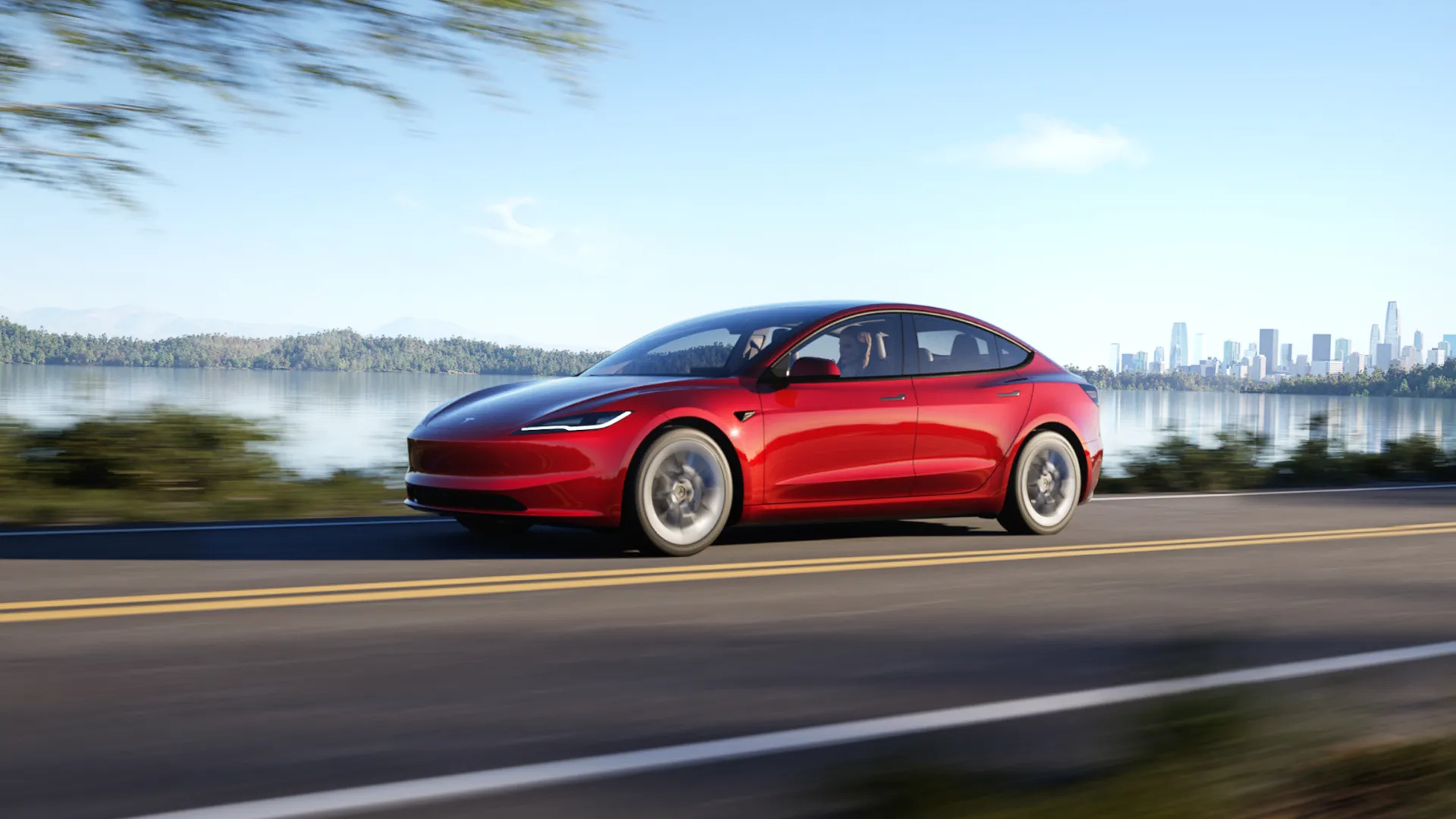 Tesla a lansat o nouă mașină cu un design revizuit. Cum arată Model 3 Facelift