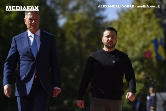 Zelenski se întâlnește cu Iohannis/ Analist de securitate internațională: Ucraina vrea să se asigure că nu pierde sprijinul României