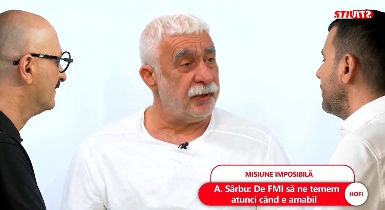 Adrian Sârbu: De FMI să ne temem atunci când e amabil