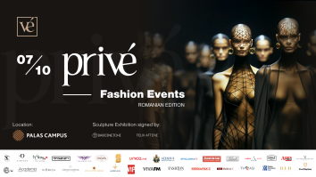 Arta și moda se reunesc la Iași. Evenimentul „Privé Fashion Events” dezbate cum A.I. influențează domeniile artistice