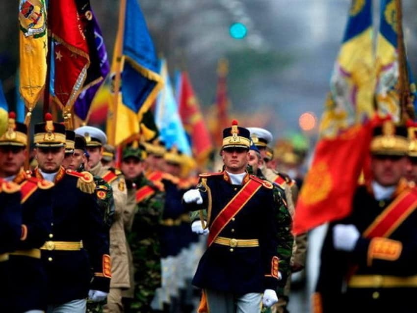 Ziua Armatei Române. Ceremonii militare sunt organizate astăzi în principalele garnizoane din ţară