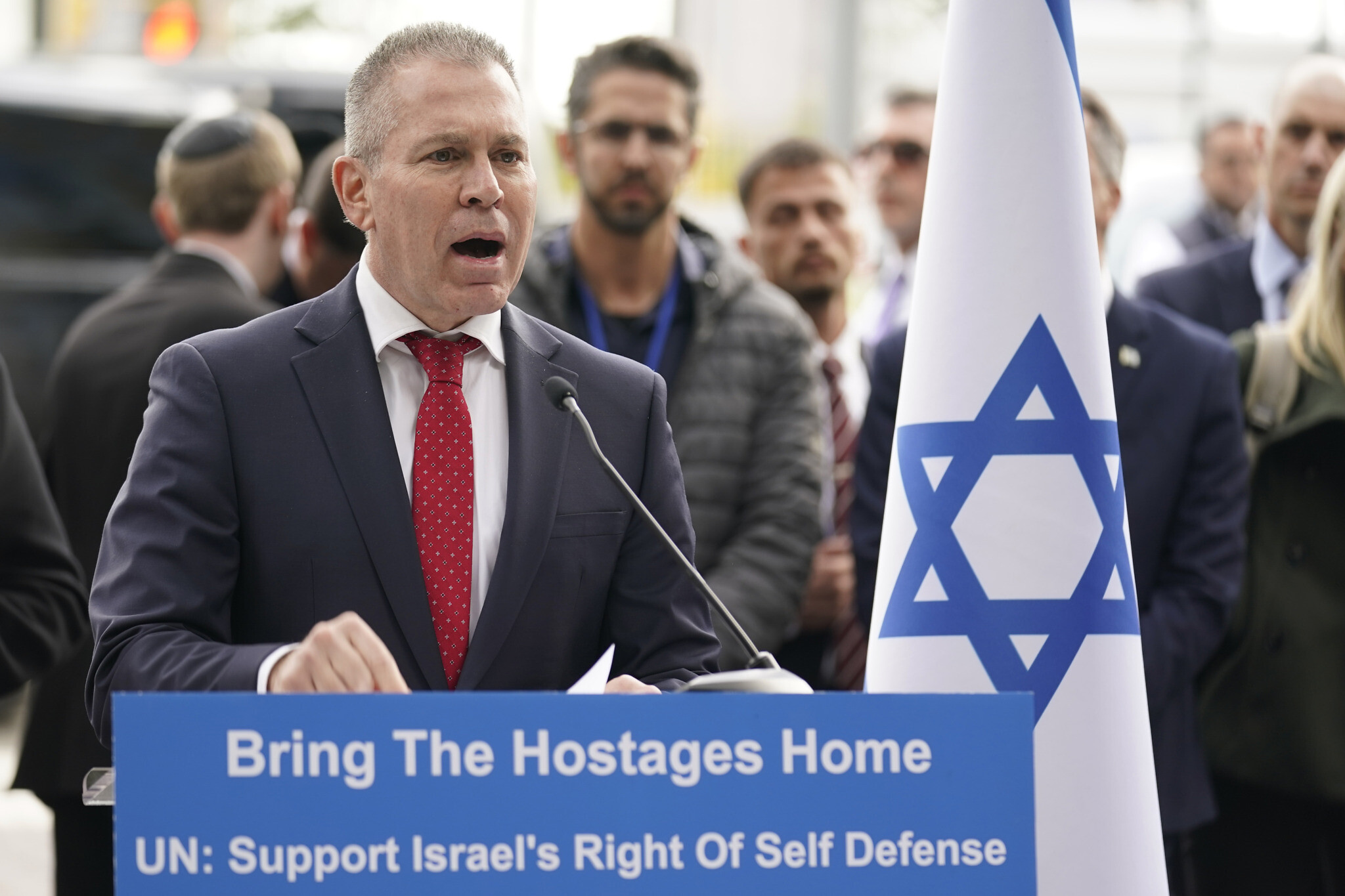 VIDEO. Ambasadorul Erdan prezintă videoclipuri cu atrocitățile comise de Hamas asupra israelienilor: „Nu este Auschwitz, este Hamas”