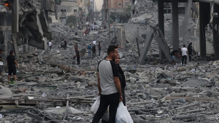 FOTO. Gaza, înainte și după atacuri. Imaginile din satelit surprind distrugerile provocate de bombardamente