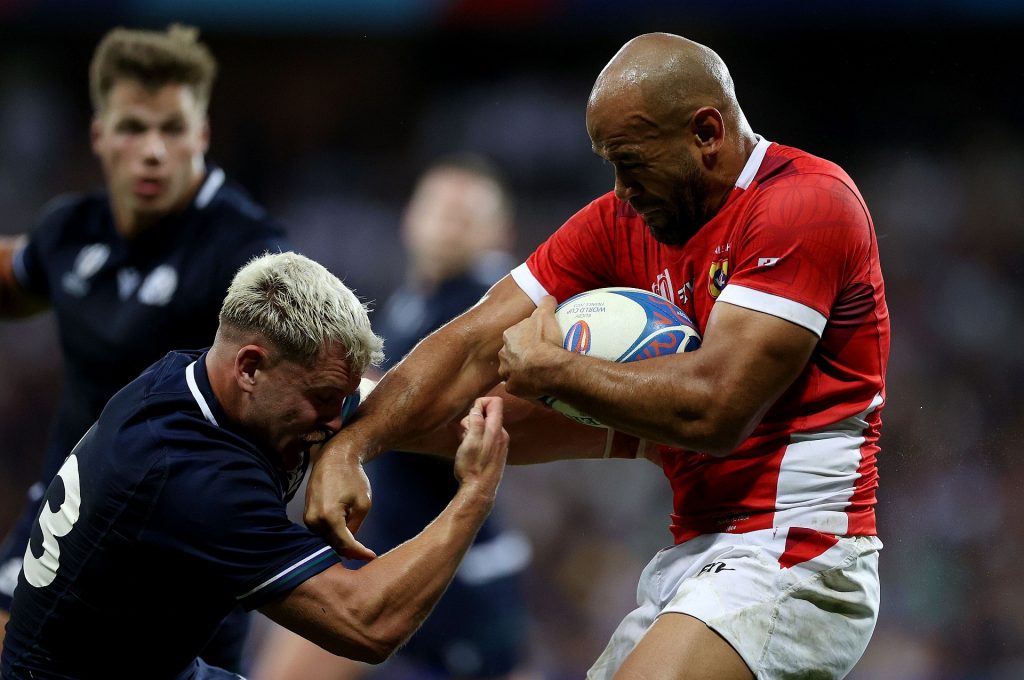 Campionatul Mondial de Rugby se organizează în Franța. Țara Galilor a învins Georgia și s-a calificat mai departe