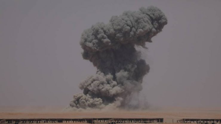 SUA au efectuat atacuri aeriene împotriva a două depozite de arme și muniții din Siria, ca răspuns la recentele lovituri asupra bazelor americane