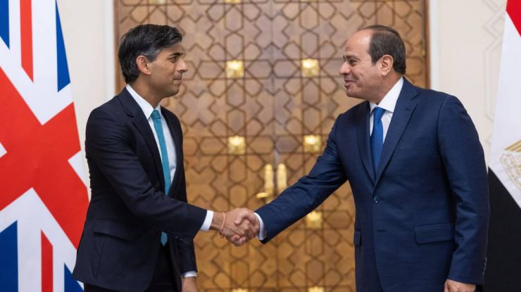 Rishi Sunak și președintele Egiptului cer ca liderii lumii să facă tot posibilul pentru a evita „contagiunea conflictului” care se răspândește în Orientul Mijlociu