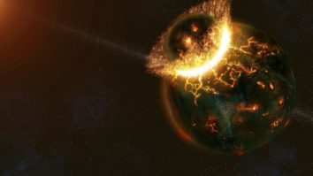 O nouă ipoteză a oamenilor de știință: Ciocnirea spațială care a creat luna a influențat și formarea continentelor