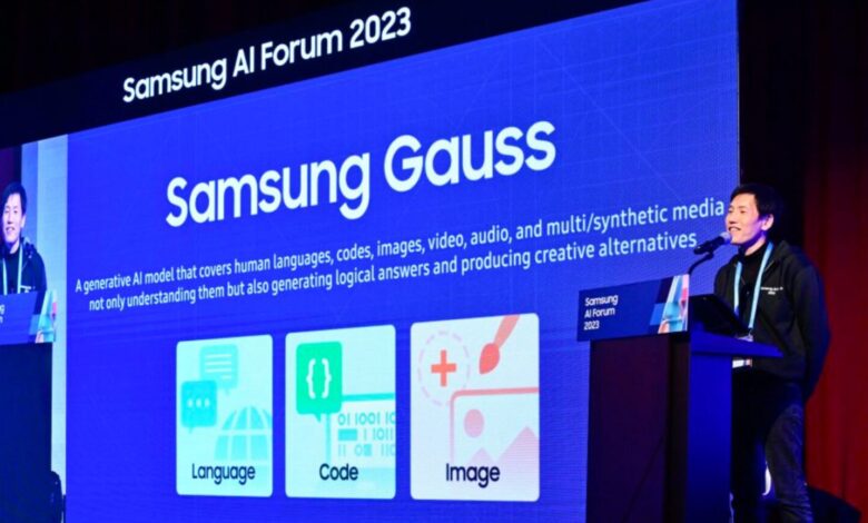 Samsung dezvăluie primul său model AI generativ. Gauss înțelege limbajul uman și generează răspunsuri