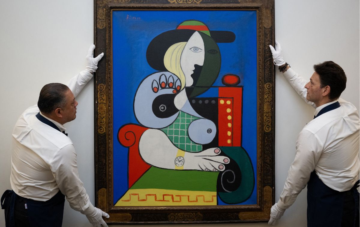 FOTO. Al doilea cel mai scump tablou al lui Picasso vândut vreodată. Suma uriașă obținută de „Femme a la montre” la o licitație Sotheby’s