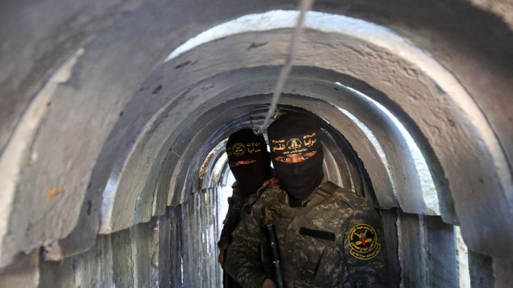 Armata Israeliană: Hamas are baze subterane conectate printr-o rețea vastă de tuneluri