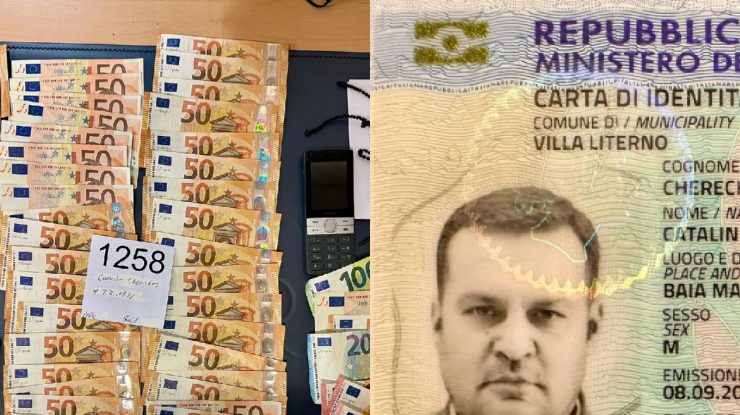 Noi detalii despre capturarea lui Chereceş. A opus rezistenţă în faţa poliţiei germane, avea mii de euro şi un buletin de Italia