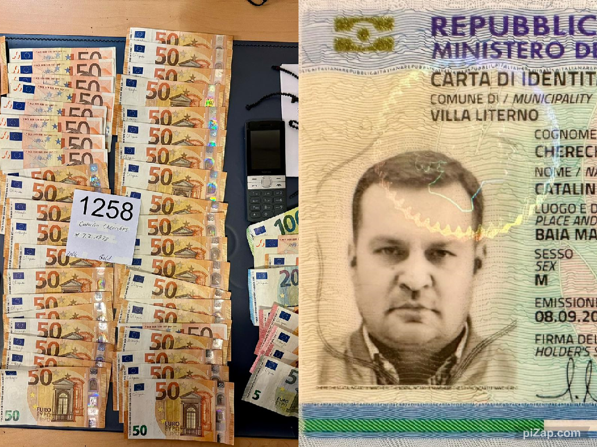 Noi detalii despre capturarea lui Chereceş. A opus rezistenţă în faţa poliţiei germane, avea mii de euro şi un buletin de Italia