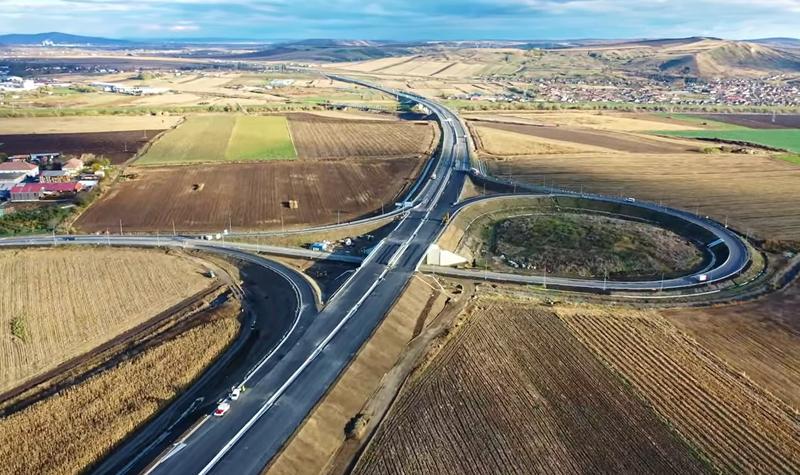 Un „record național”. Tronsonul A3 Cherțani-Câmpia Turzii va fi gata cu 9 luni înainte de termenul stabilit