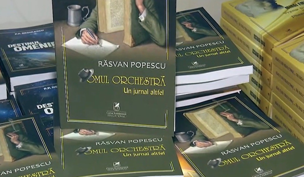 Răsvan Popescu lansează „Omul orchestă” la Gaudeamus 