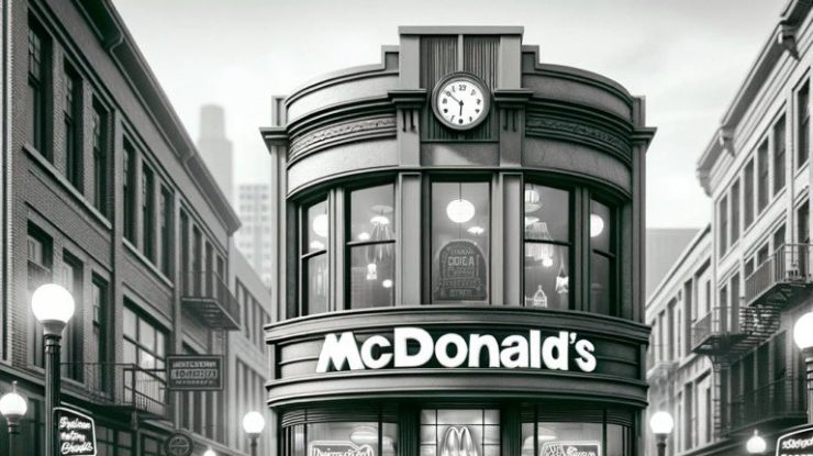 ChatGPT Trend. Chatbot-ul creează trecutul, prezentul și viitorul. Cum va arată McDonalds în 2070