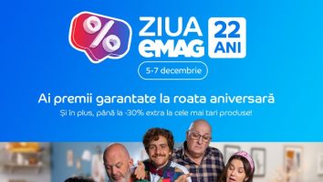 eMAG aniversează 22 de ani și toată lumea câștigă