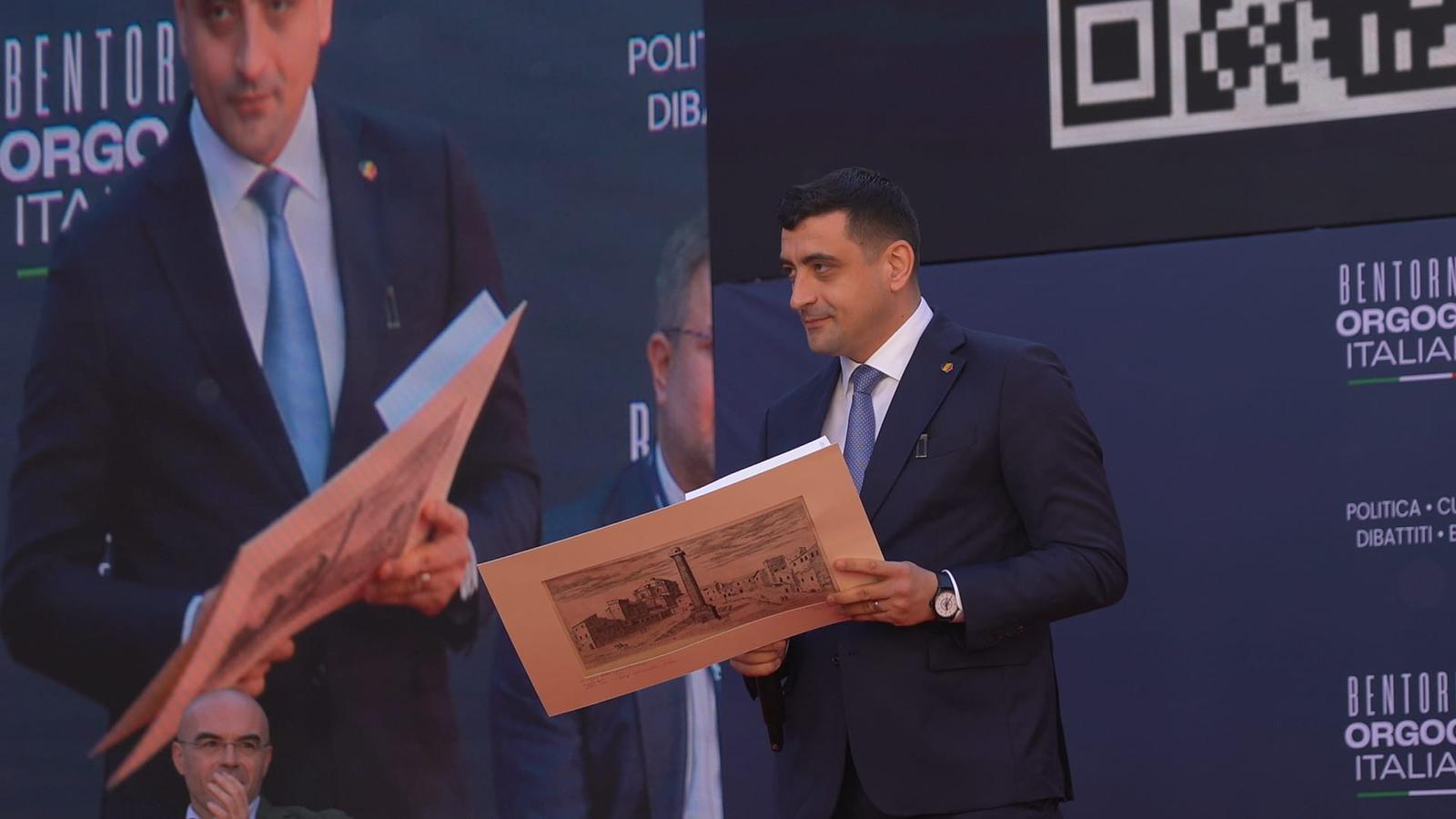 FOTO. George Simion propune un guvern de centru dreapta la Bruxelles pentru a apăra „rădăcinile latine, creştine ale Europei”