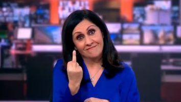 O prezentatoare BBC e acuzată că i-a arătat degetul mijlociu lui Boris Johnson în direct